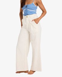 6 Tailor Made - Fixed Waist Pants for Women White 24B121513 Billabong