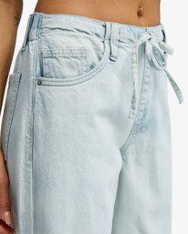 7 Jade Saltwashed - Jeans con gamba ampia da Donna Black 24B121601 Billabong