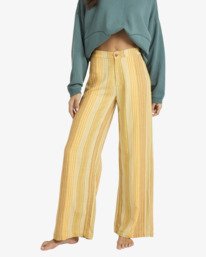 1 Hazy Daze - Pantalon taille &eacute;lastique pour Femme Marron 24B121603 Billabong