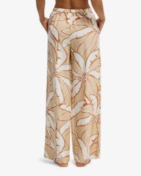 2 Tropic Breeze - Pantalon taille &eacute;lastique pour Femme Blanc 24B121604 Billabong