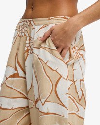 4 Tropic Breeze - Pantalon taille &eacute;lastique pour Femme Blanc 24B121604 Billabong