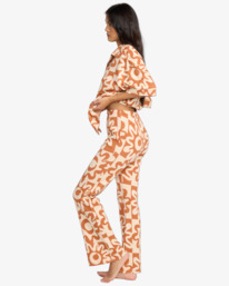 4 Lost On You - Elasticated Waist Trousers for Women Brown 24B123504 Billabong