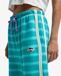 4 Party Block - Wide Leg Tracksuit Bottoms for Women Blue 24B123510 Billabong