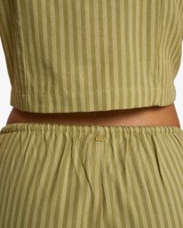 7 Another Wave - Pantalon l&eacute;ger pour Femme Vert 24B123512 Billabong