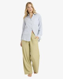 0 Another Wave - Pantalon l&eacute;ger pour Femme Vert 24B123512 Billabong