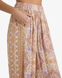 7 Just For You Follow Me - Elasticated Waist Trousers for Women Orange 24B123571 Billabong