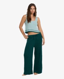 2 Summery Nights - Rippstrick-Schlaghose für Frauen Rosa 24B124505 Billabong
