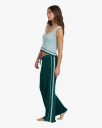 4 Summery Nights - Rippstrick-Schlaghose für Frauen Rosa 24B124505 Billabong