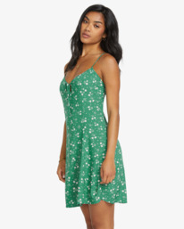 4 Island Love - Vestido Mini para Mujer Verde 24B131502 Billabong