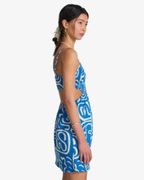 3 True Desire - Robe courte pour Femme Bleu 24B131510 Billabong