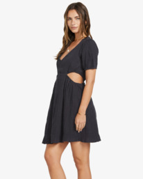 3 Isnt She Sweet - Vestido Mini para Mujer Negro 24B131527 Billabong