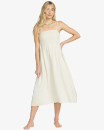 1 Off The Coast - Midikleid für Frauen Weiss 24B131530 Billabong