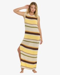 1 Those Days Midi - Vestito con collo alto da Donna White 24B131609 Billabong