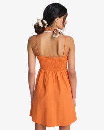 2 Lima Mini - Kleid mit V-Ausschnitt f&uuml;r Frauen Gr&uuml;n 24B131613 Billabong