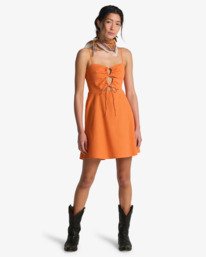 1 Lima Mini - Kleid mit V-Ausschnitt f&uuml;r Frauen Gr&uuml;n 24B131613 Billabong