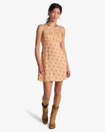 1 Dreaming Of Sun - Mini Vestitino da Donna Orange 24B132518 Billabong