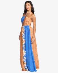 4 Trippin Dippin - Vestido com decote Halter para mulher Marrom 24B133530 Billabong