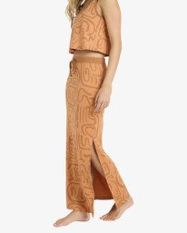 6 Embers Midi - Jupe midi pour Femme Orange 24B141601 Billabong