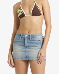 2 Funster Mini - Jeansrock f&uuml;r Frauen Orange 24B141670 Billabong