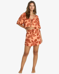 1 Sunflower - Mini Skirt for Women Orange 24B142505 Billabong