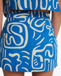 7 Wave Washed - Chemise oversize pour Femme Bleu 24B144500 Billabong