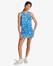 2 Wave Washed - Chemise oversize pour Femme Bleu 24B144500 Billabong