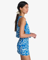 5 Wave Washed - Chemise oversize pour Femme Bleu 24B144500 Billabong