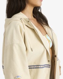 5 Since 73 Set The Tone - Giacca di velluto da Donna White 24B151670 Billabong