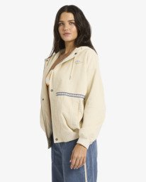 4 Since 73 Set The Tone - Giacca di velluto da Donna White 24B151670 Billabong