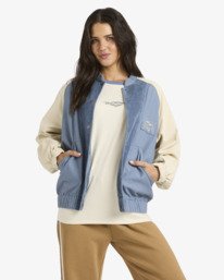 1 Since 73 Og Burleigh - Corduroy Jacket for Women Blue 24B151671 Billabong
