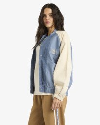 4 Since 73 Og Burleigh - Corduroy Jacket for Women Blue 24B151671 Billabong