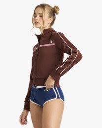 3 Supalove - Zip-Up Jacket for Women Red 24B151674 Billabong