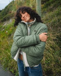 0 Cuesta - Bomber Jacket for Women Green 24B153502 Billabong