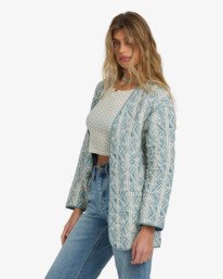 4 Day Dreamin - Oversized Jacket for Women Blue 24B154502 Billabong
