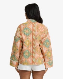 2 Folk Story 2 - Quilted Jacket for Women Beige 24B154503 Billabong