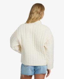 2 Folk Story 2 - Quilted Jacket for Women White 24B154503 Billabong