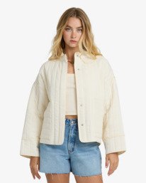 0 Folk Story 2 - Quilted Jacket for Women White 24B154503 Billabong