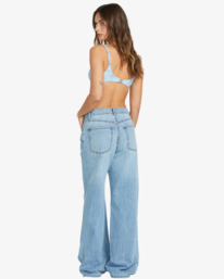 3 Washed By The Sun - Jean pour Femme Bleu 24B191502 Billabong