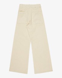 6 Free Fall - Pantaloni di Velluto da Donna White 24B193500 Billabong