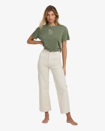 0 Free Fall - Pantaloni di Velluto da Donna White 24B193500 Billabong