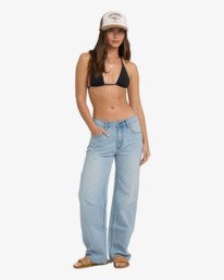 2 Shifter Straight Leg - Relaxed Fit Jeans für Frauen Blau 24B193501 Billabong