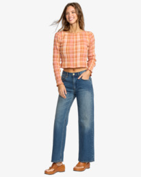 4 Shifter Straight Leg - Jean droit pour Femme Bleu 24B193501 Billabong