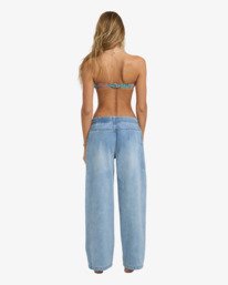 4 Zonte E Waist - Elasticated Denim Jeans for Women Brown 24B193503 Billabong