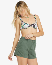 4 Sun Days - Denim Shorts for Women Green 24B201502 Billabong