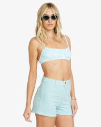 3 Free Fall - Denim Shorts for Women Blue 24B201503 Billabong