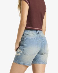 4 Funster - Denim Shorts for Women Orange 24B201670 Billabong