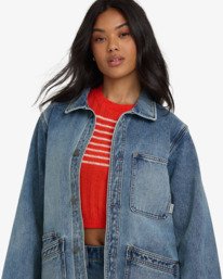 1 Denim - Arbeitsjacke für Frauen Bunt 24B214500 Billabong