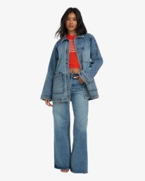 2 Denim - Arbeitsjacke für Frauen Bunt 24B214500 Billabong