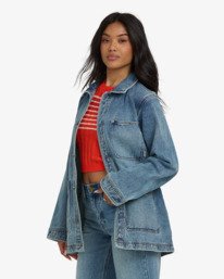 4 Denim - Arbeitsjacke für Frauen Bunt 24B214500 Billabong