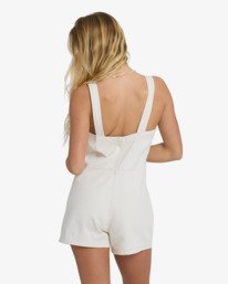 2 Misshape - Jeanslatzhose f&uuml;r Frauen Weiss 24B281603 Billabong